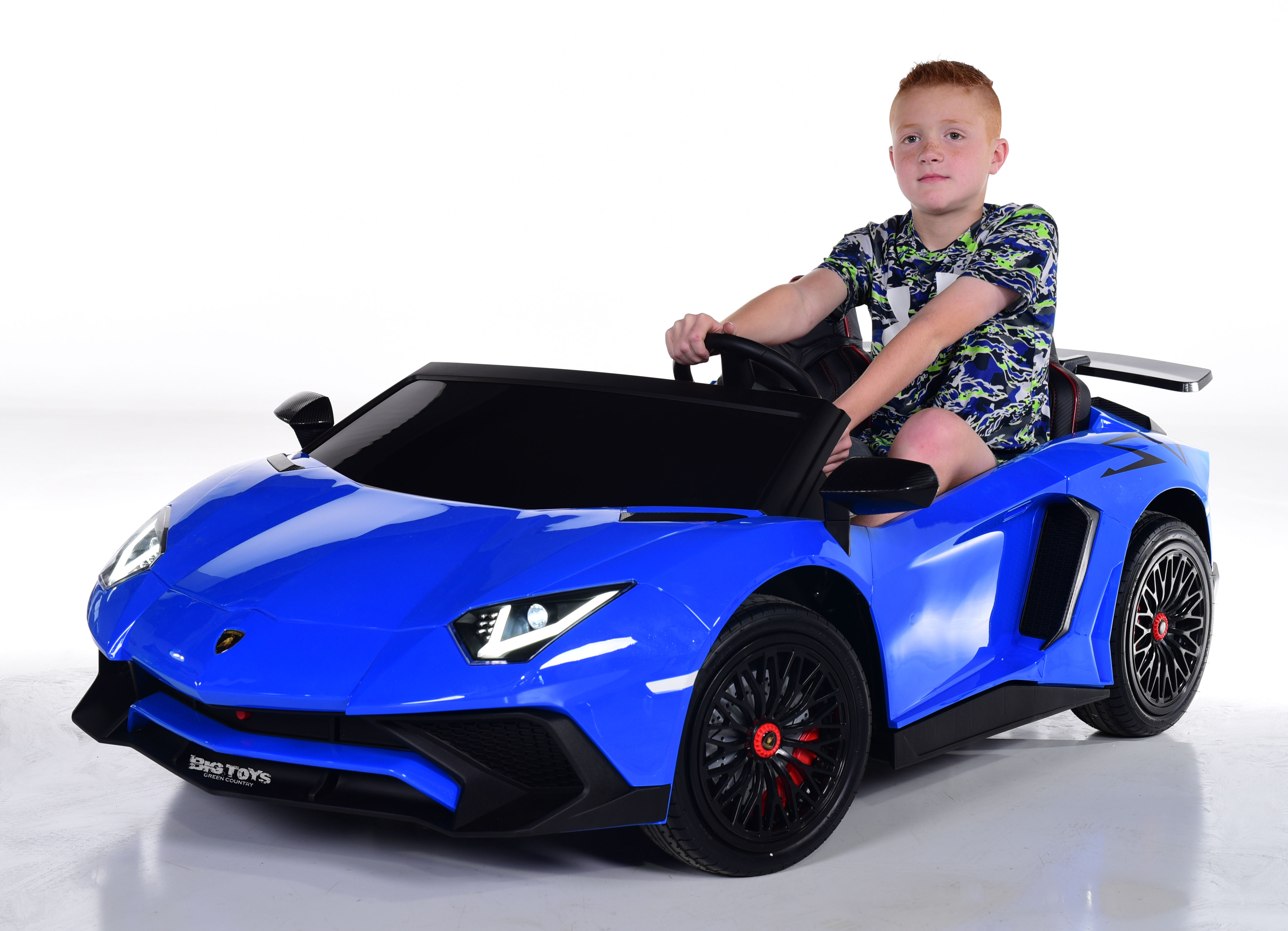 Giant 24v Big Kids Ride On Lamborghini XXL 180W Motor & Rubber