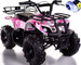 Pink Camo 24v Sahara ATV white background