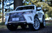 Lexus Ride-On SUV remote controlled rubber tires  leather seat painted white