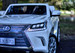 Lexus Ride-On SUV remote controlled rubber tires  leather seat painted white