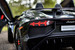 rear view tail lights black Lambo Ride On sports car