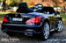 Rear view Mercedes-Benz black