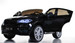 RC ride on black BMW X6 white background