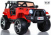 Ride on lifted Crawler w. rubber tires leather seat 