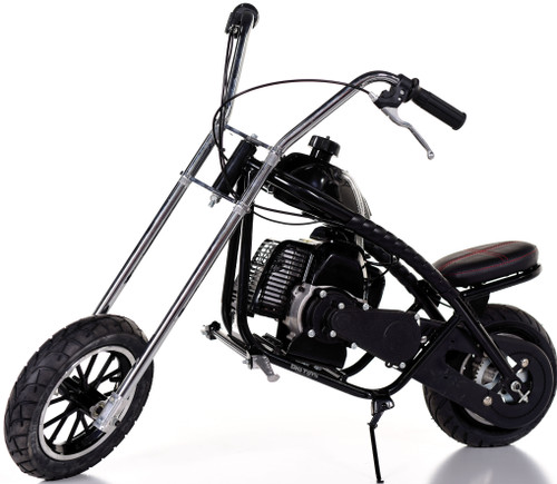  MotoTec 49Cc Gas Mini Chopper Black : Toys & Games