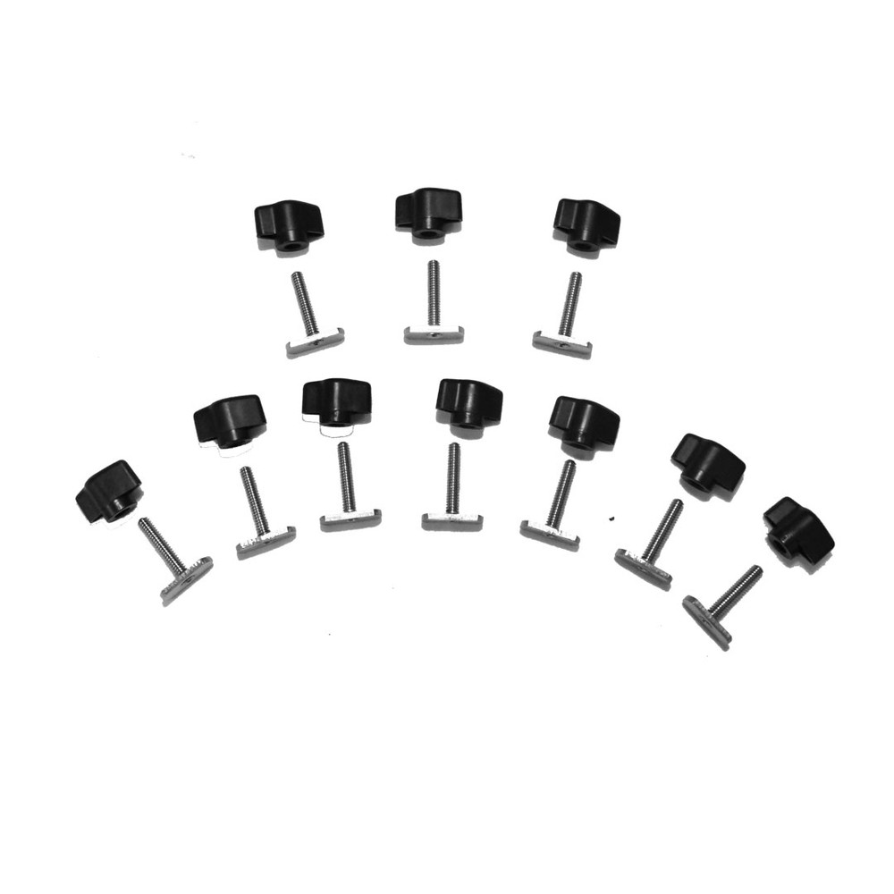 Flex Drive T-Bolt Wing Nut Kit (10 pk) - Jackson Kayak Store