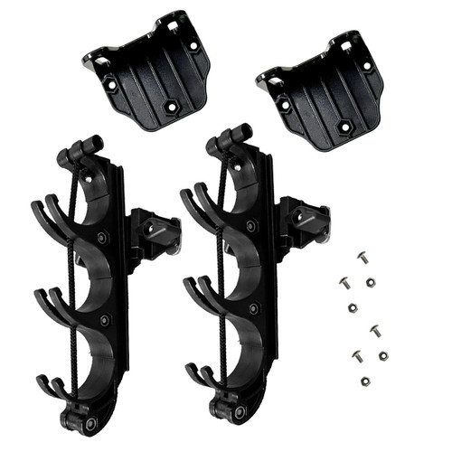 Triple Rod & Paddle Stagers, L-Brackets x2