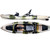 2025 Big Rig FD Forest, Side, Top & Bottom Views. Olive, Black & Tan Color Kayak