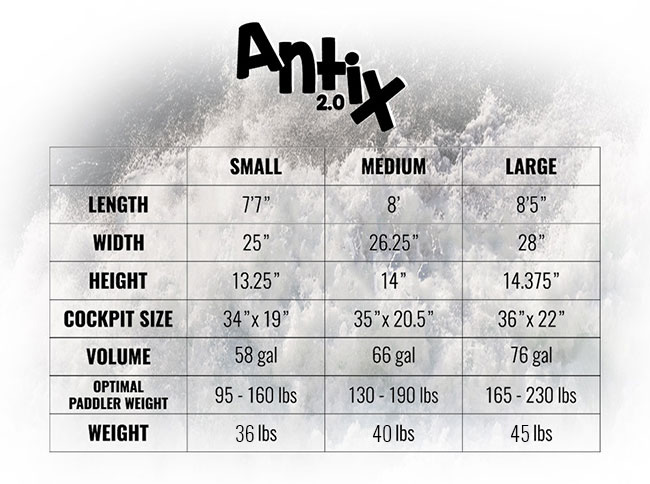 Jackson Kayak Antix 2.0 - Utah Whitewater Gear
