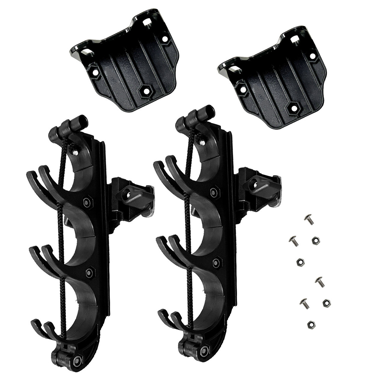 Triple Rod & Paddle Stagers, L-Brackets x2
