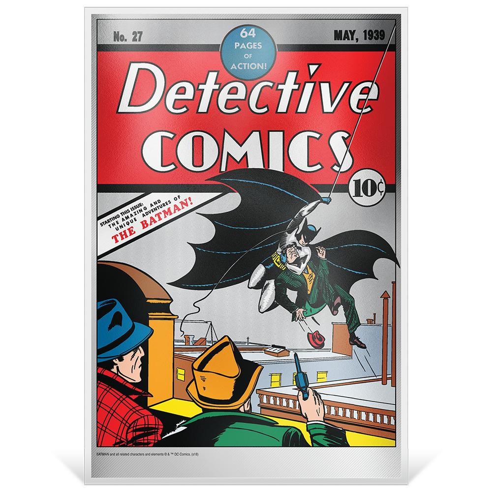 DC Detective Comics #27 CGC 9.8 FR NZ Mint Silver Foil Batman | Elite ...
