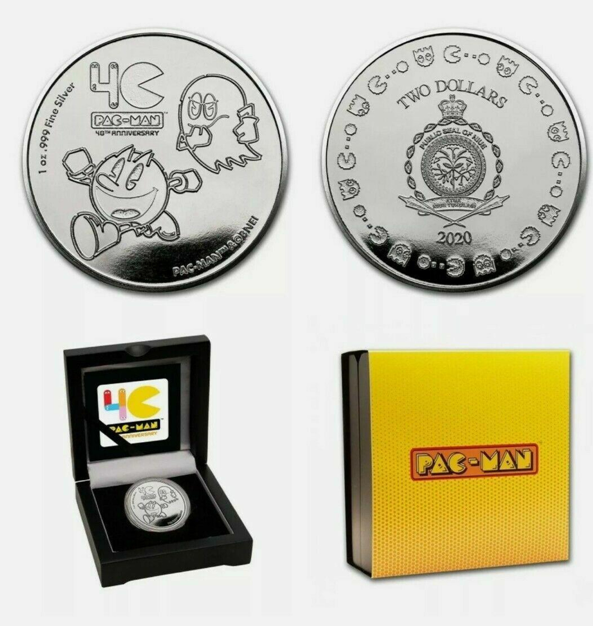 pac man 30th anniversary insert coin