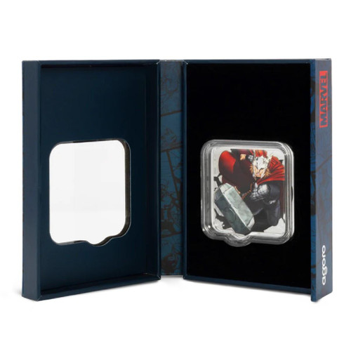 2025 Niue Marvel Smash Series Thor KRA KOOM 2 oz Silver Coin