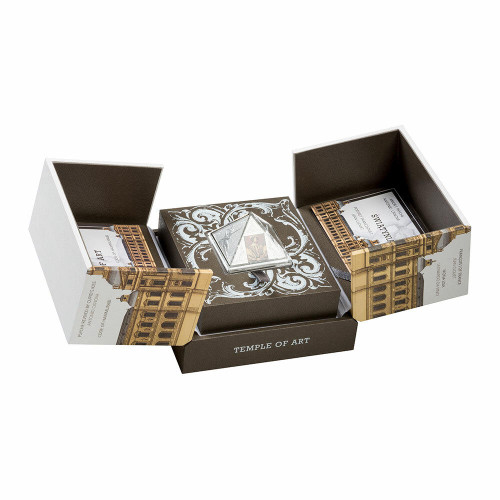 Mint of Poland Mennica Polska TEMPLE OF ART 2016 NIUE 3 OZ SILVER PYRAMID SHAPED COIN Mint of Poland Mennica Polska TEMPLE OF ART 2016 NIUE 3 OZ SILVER PYRAMID SHAPED COIN