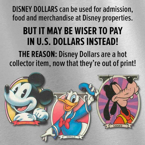 DISNEY - CERTIFIED DISNEY DOLLARS (1987 - 2014) - Elite Coinage Co.