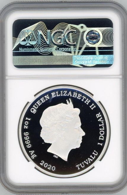 大阪売り出し 2020 ジェームズボンド 007 1oz 銀貨 NGC MS70 FR①