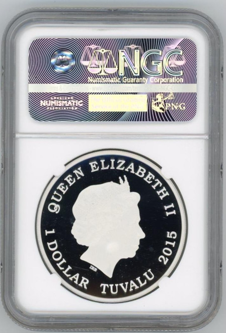 Star Trek STAR TREK DEEP SPACE NINE CAPTAIN SISCO 2015 TUVALU 1oz SILVER COIN NGC PF69 FR Star Trek STAR TREK DEEP SPACE NINE CAPTAIN SISCO 2015 TUVALU 1oz SILVER COIN NGC PF69 FR