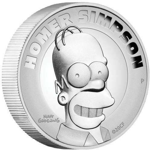 The Simpsons HOMER SIMPSON 2021 TUVALU 2oz SILVER PROOF HIGH RELIEF COIN NGC 70 FIRST RELEASE The Simpsons HOMER SIMPSON 2021 TUVALU 2oz SILVER PROOF HIGH RELIEF COIN NGC 70 FIRST RELEASE