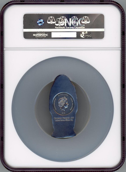 CIT Coin Invest AG EMPEROR PENGUIN 2018 Cook Islands dollar20 SILVER COIN NGC MS69 ANTIQUED CIT Coin Invest AG EMPEROR PENGUIN 2018 Cook Islands dollar20 SILVER COIN NGC MS69 ANTIQUED