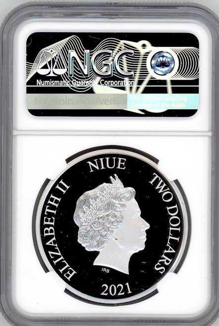 Star Wars STAR WARS THE MANDALORIAN CARA DUNE 2021 NIUE NGC PF 70 UC FR Star Wars STAR WARS THE MANDALORIAN CARA DUNE 2021 NIUE NGC PF 70 UC FR