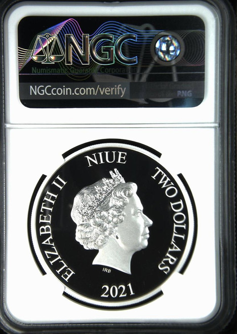 Star Wars STAR WARS THE MANDALORIAN 2021 NIUE 1oz SILVER PROOF COIN dollar2 NGC PF70 UC FR Star Wars STAR WARS THE MANDALORIAN 2021 NIUE 1oz SILVER PROOF COIN dollar2 NGC PF70 UC FR