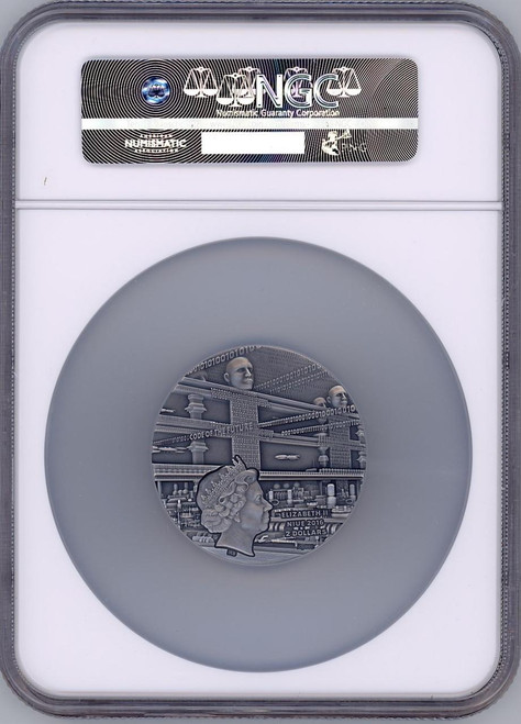 Mint of Poland Mennica Polska 2016 NIUE 2oz CODE OF THE FUTURE ARTIFICIAL INTELLIGENCE SILVER COIN NGC PF70 ER Mint of Poland Mennica Polska 2016 NIUE 2oz CODE OF THE FUTURE ARTIFICIAL INTELLIGENCE SILVER COIN NGC PF70 ER