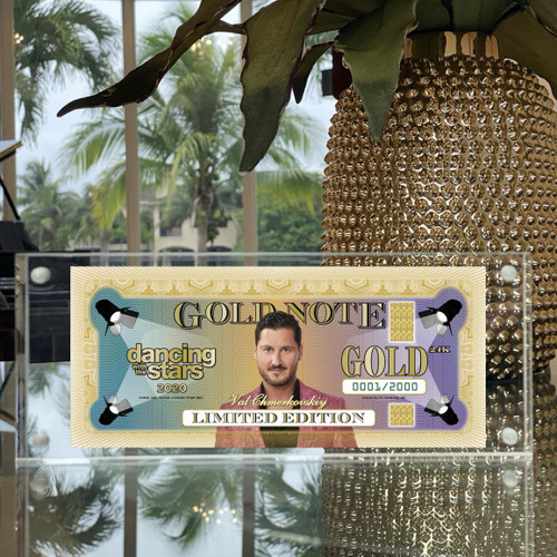 Dancing With the Stars TV Show Collectibles - Limited Edition - 24K Gold Notes Dancing With the Stars TV Show Collectibles - Limited Edition - 24K Gold Notes