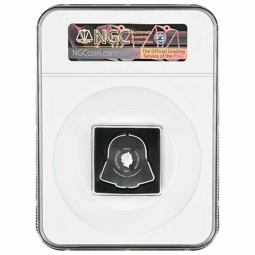 DARTH VADER STAR WARS 2017 NIUE 2oz SILVER COIN $5 NGC EARLY