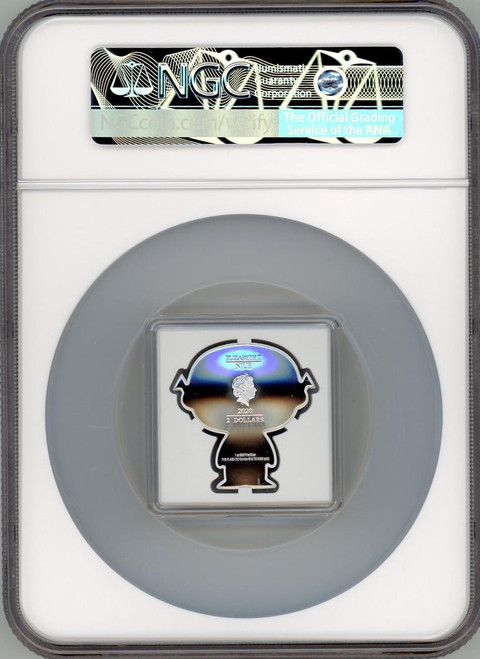 DC Comics The Flash Chibi $2 Silver Coin 2020 Niue NGC PF70 Early Releases
