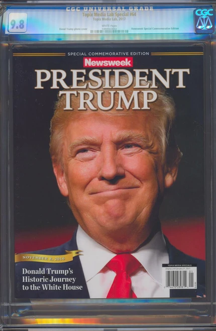 Newsweek President Trump Magazine - Commemorative Edition - CGC 9.8 - POP 2