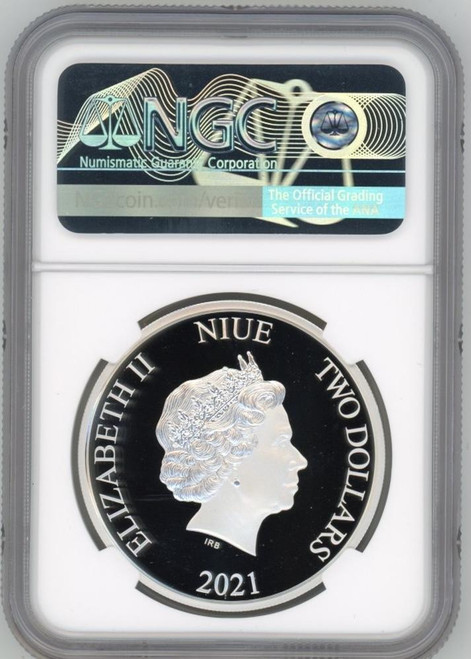 Disney ERROR 2021 Niue Disney Alice in Wonderland Mad Hatter 1oz Silver Coin NGC PF69 Disney ERROR 2021 Niue Disney Alice in Wonderland Mad Hatter 1oz Silver Coin NGC PF69