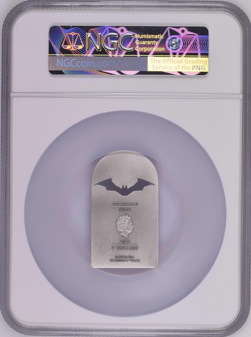 2022 Niue DC Comics Batman I Am The Shadows 1oz Silver $2 Coin OGP NGC 70 FR