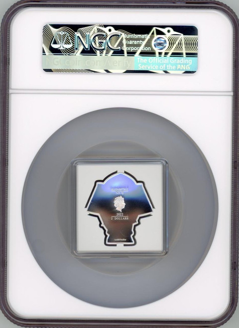 Glines and Rhodes Samurai CHIBI Warriors of History 2022 Niue1oz Silver Proof Mintage 2,000 NGC 70 Glines and Rhodes Samurai CHIBI Warriors of History 2022 Niue1oz Silver Proof Mintage 2,000 NGC 70