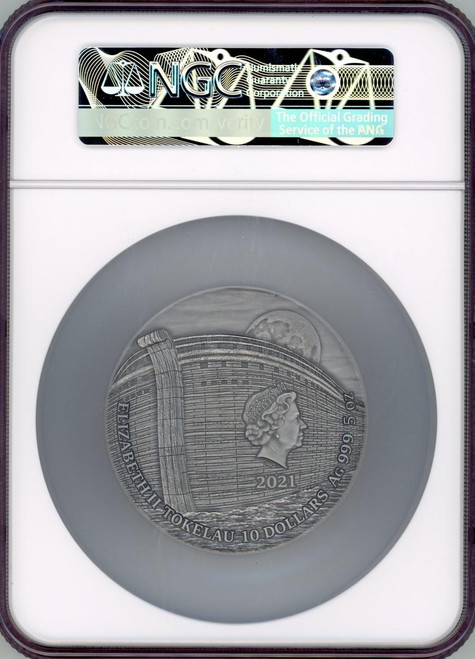 2022 Niue E.T. The Extra Terrestrial 40th Ann. 2oz Silver Bicycle