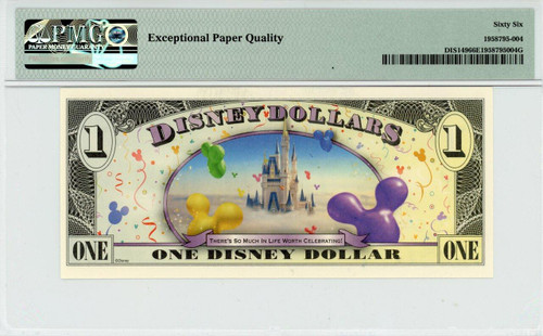 DISNEY - CERTIFIED DISNEY DOLLARS (1987 - 2014) - Elite Coinage Co.