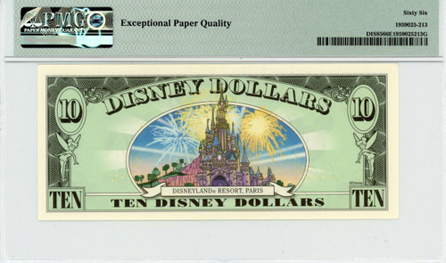 2000 $10 Disney Dollar Donald PMG 64 EPQ (DIS67) - Elite
