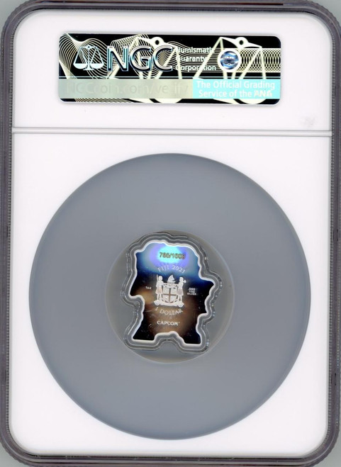 Capcom Chun LI Mini Street Fighter Fighters 1oz .999 Silver Coin 2021 Fiji NGC 70 FR Capcom Chun LI Mini Street Fighter Fighters 1oz .999 Silver Coin 2021 Fiji NGC 70 FR
