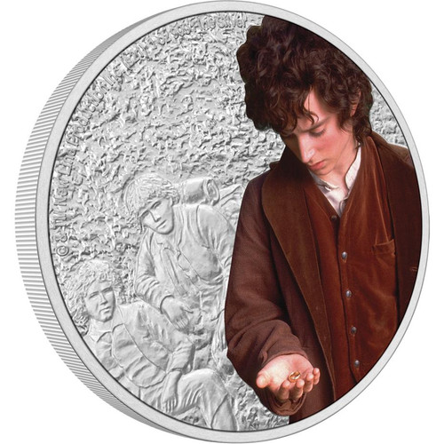THE LORD OF THE RINGS FRODO BAGGINS 2021 NIUE 1oz SILVER COIN