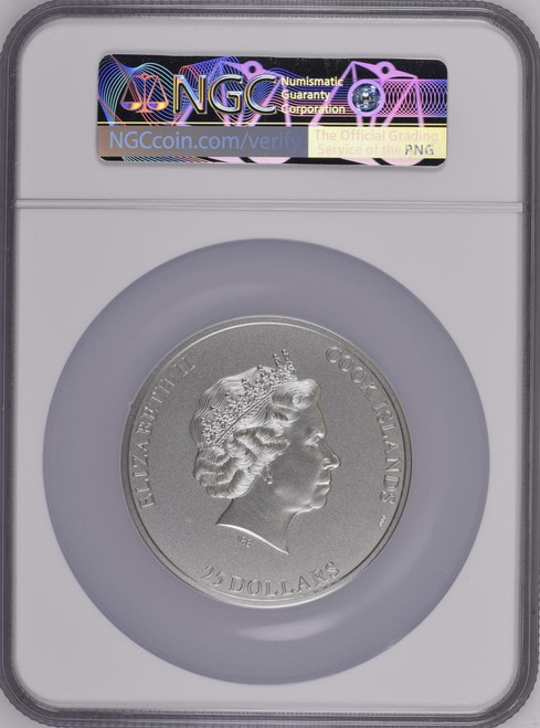 CIT Coin Invest AG CIT 2021 Cook Is Elbrus The Seven 7 Summits Sdollar25 5oz Silver Coin NGC MS 70 UC CIT Coin Invest AG CIT 2021 Cook Is Elbrus The Seven 7 Summits Sdollar25 5oz Silver Coin NGC MS 70 UC