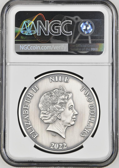 HARRY POTTER™ 2022 Niue Harry Potter Hogwarts Dumbledore's Office  MS 70 FR 