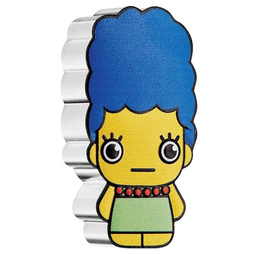 2022 Simpsons Marge 3rd In Minted Mini Series 1oz Silver $1 Coin NGC PF70 FR