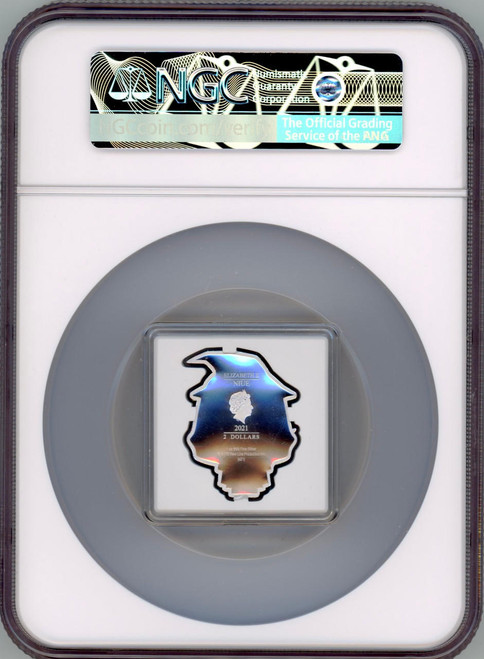The Lord of the Rings 2021 Niue 1 oz Silver Chibi Coin Collection: Gandalf the Grey NGC 70 FR  The Lord of the Rings 2021 Niue 1 oz Silver Chibi Coin Collection: Gandalf the Grey NGC 70 FR