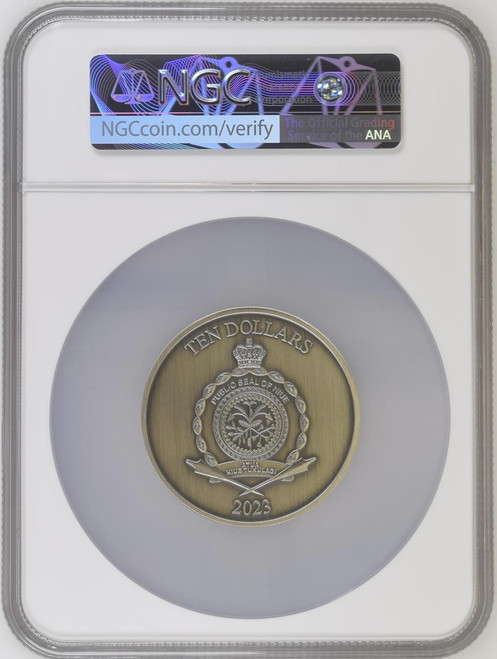 The Lord of the Rings 2023 NIUE Lord of the Rings Middle Earth Mordor 3 oz Silver Coin NGC 70 FR  The Lord of the Rings 2023 NIUE Lord of the Rings Middle Earth Mordor 3 oz Silver Coin NGC 70 FR
