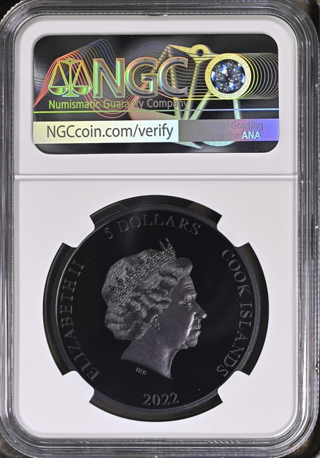 CIT Coin Invest AG 2023 Cook Islands Fear of the Dark Iron Maiden 1 oz silver coin CIT NGC 70  CIT Coin Invest AG 2023 Cook Islands Fear of the Dark Iron Maiden 1 oz silver coin CIT NGC 70