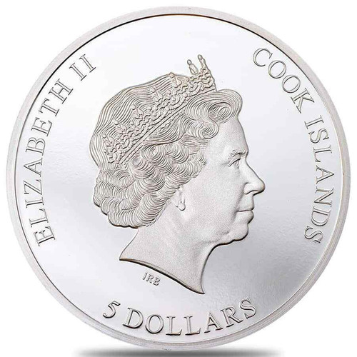 CIT Coin Invest AG POP 4 2022 Cook Is. Aba Panu Meteorite Impacts S$5 NGC 70 FR Silver Coin  CIT Coin Invest AG POP 4 2022 Cook Is. Aba Panu Meteorite Impacts S$5 NGC 70 FR Silver Coin