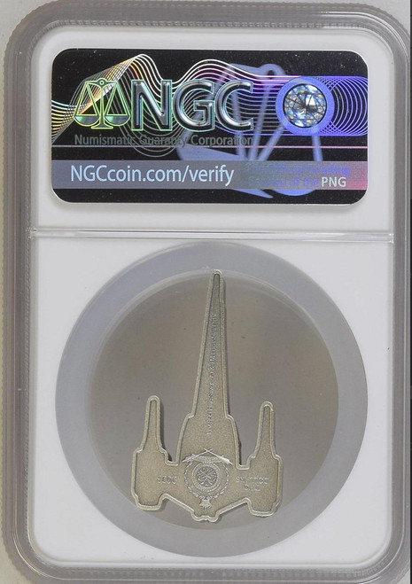 Star Wars™ Star Wars Mandalorian N-1 Starfighter 2023 Niue 1oz Silver $2 Coin NGC 70 FR  Star Wars™ Star Wars Mandalorian N-1 Starfighter 2023 Niue 1oz Silver $2 Coin NGC 70 FR