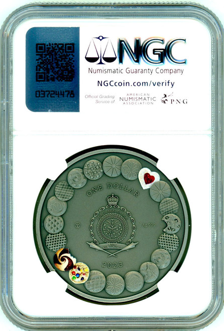 Mint of Gdansk Hansel  and Gretal Fairy Tales 1 Oz Silver Coin 1$ Niue 2023 NGC 70 FR  Mint of Gdansk Hansel  and Gretal Fairy Tales 1 Oz Silver Coin 1$ Niue 2023 NGC 70 FR