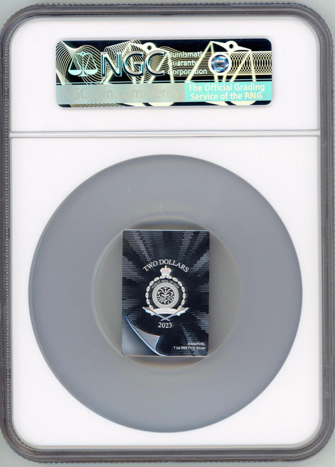 Marvel 2023 Niue Marvel Comics #1 COMIX 1oz Silver Colorized Proof Coin NGC 70 FR  Marvel 2023 Niue Marvel Comics #1 COMIX 1oz Silver Colorized Proof Coin NGC 70 FR