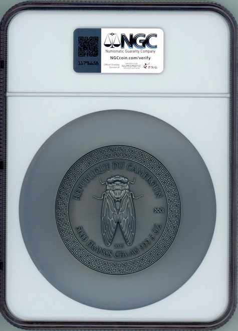 Mint XXI 2023 Cameroon 5 oz Silver Coin Celestial Beauty The Oreads NGC 70  Mint XXI 2023 Cameroon 5 oz Silver Coin Celestial Beauty The Oreads NGC 70