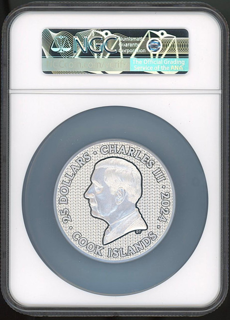 CIT Coin Invest AG Iron Knight 5oz Silver Coin UHR Proof NGC 70 FR $25 2024 Cook Islands  CIT Coin Invest AG Iron Knight 5oz Silver Coin UHR Proof NGC 70 FR $25 2024 Cook Islands